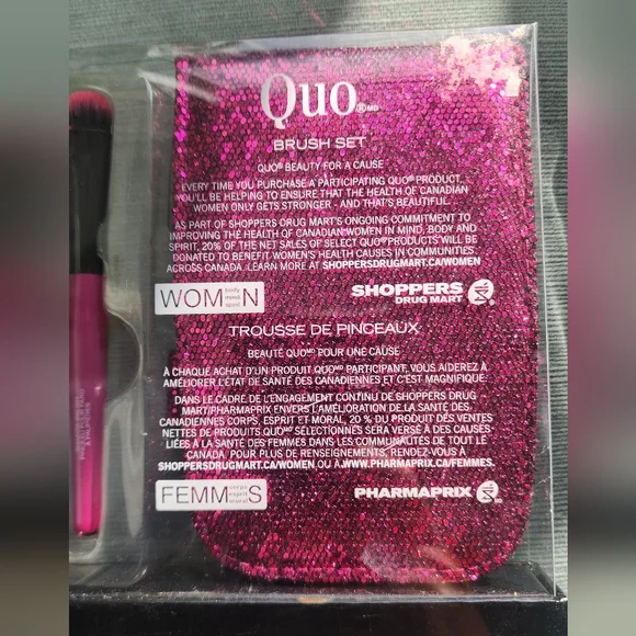 QUO limited edittion travel size brush set with the case - Picture 4 of 4